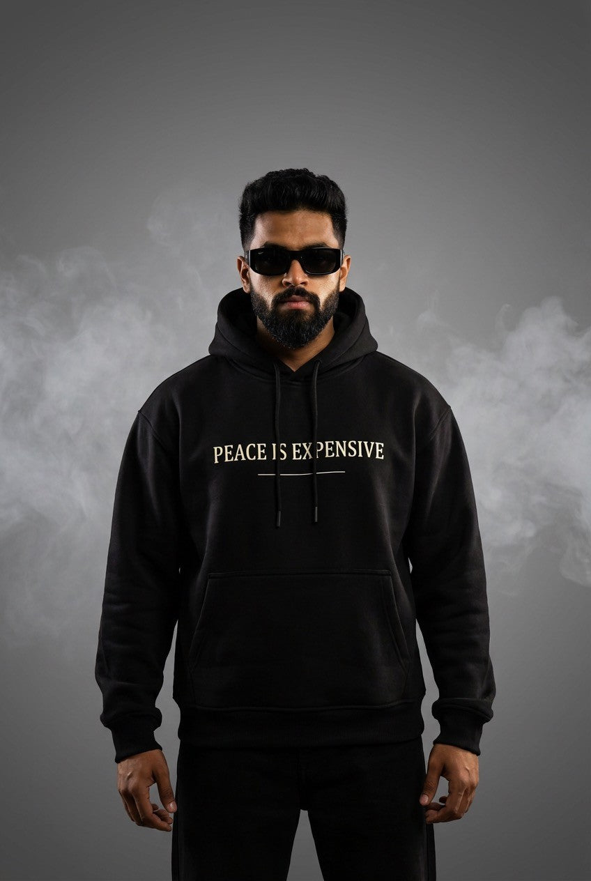 "Born Overthinker" Oversized Hoodie