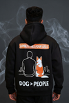 "DOG > PEOPLE" Oversized Hoodie