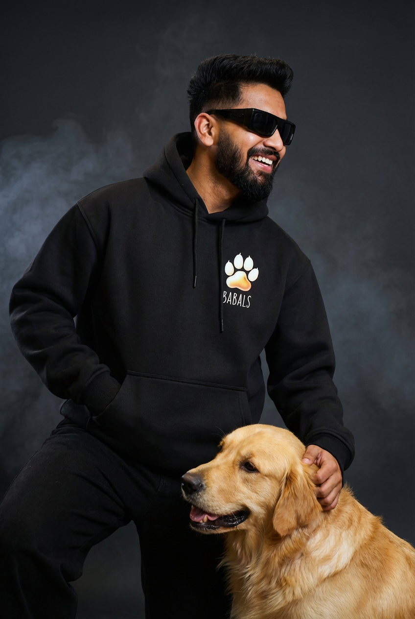 "DOG > PEOPLE" Oversized Hoodie