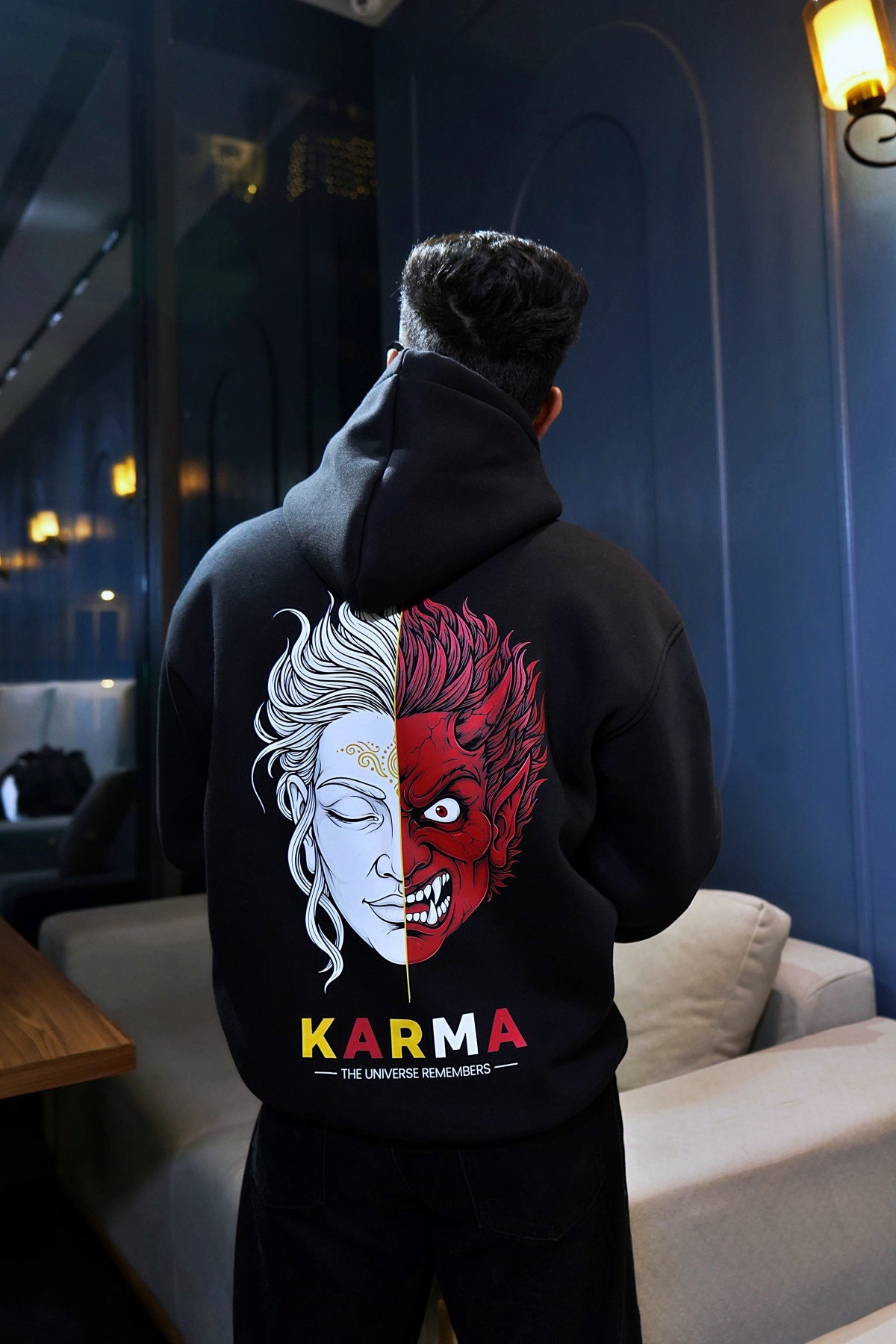 "KARMA" Oversized Hoodie
