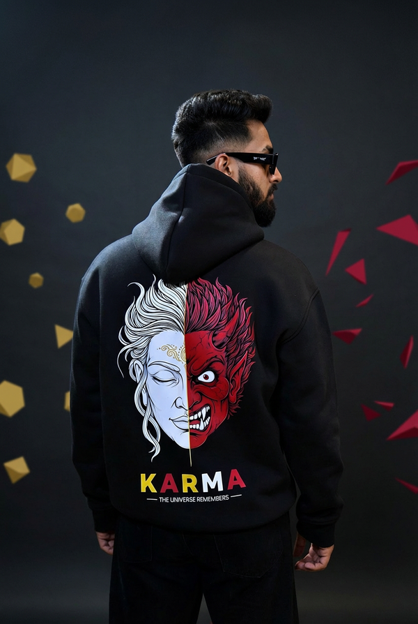 "KARMA" Oversized Hoodie