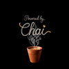 'Powered by Chai' Printed Oversized T-Shirt